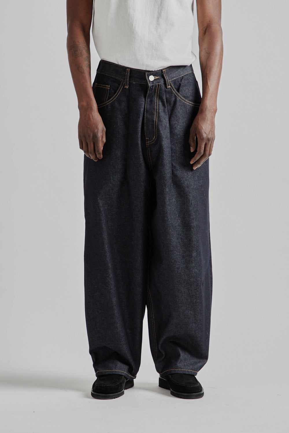 パンツ estudio niksen Raw Denim Balloon Jeans Raw Denim Balloon Jeans – Estudio Niksen