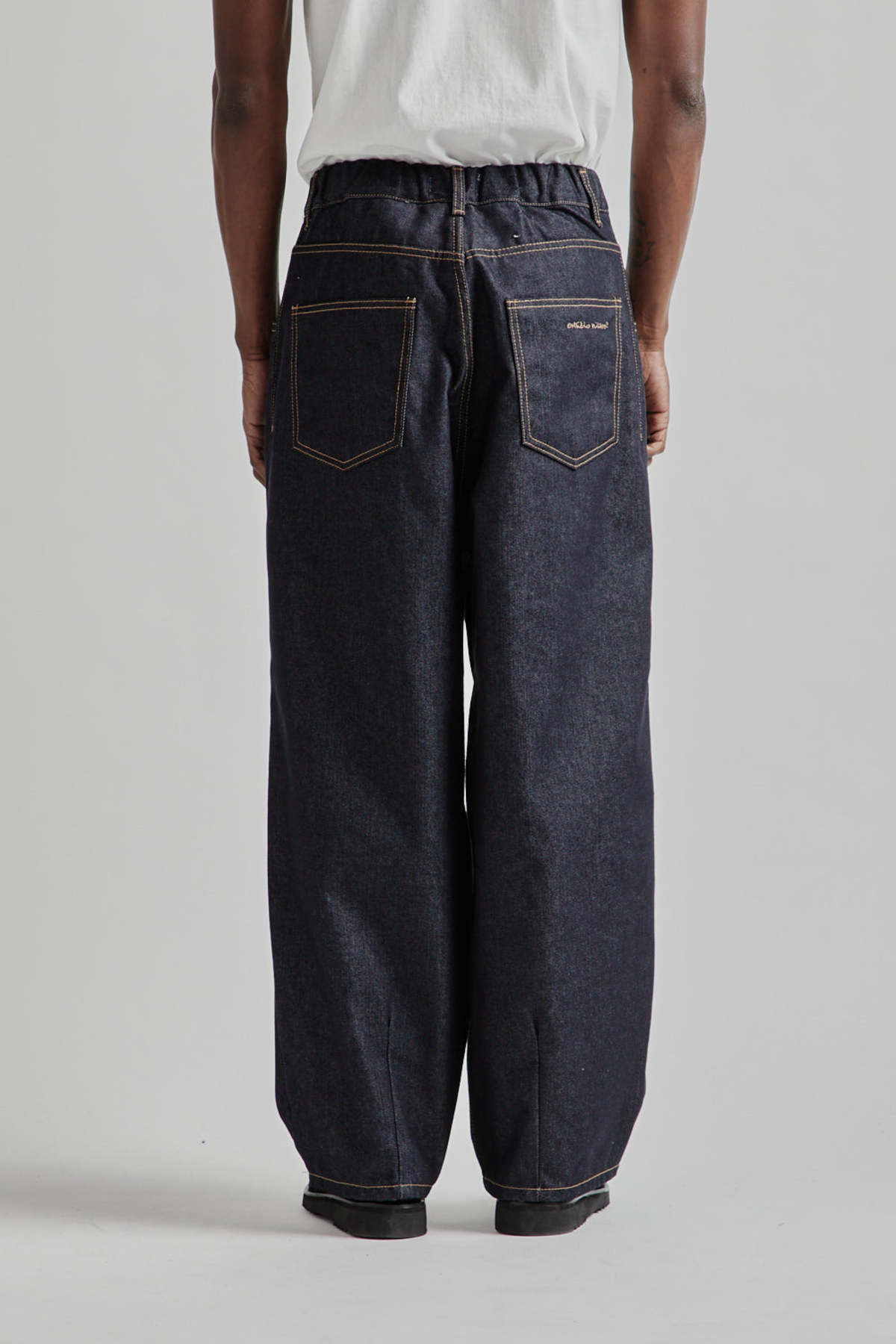超希少　estudio niksen denim balloon jeans Estudio Niksen Raw Denim Balloon Jeans (Indigo) – August