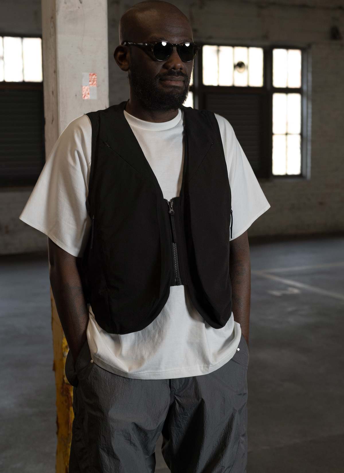 Goldwin 0 Front Pack Vest - Biotite | Garmentory