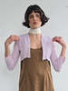 Vintage Narcisco Rodriguez Silk Cardi - Lilac - Thumbnail 1
