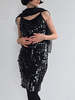 Vintage Shingle Sequin Crochet Dress - Thumbnail 1