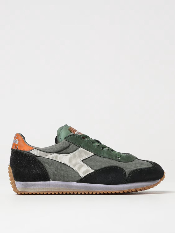 Diadora Heritage Equipe H Dirty SW Evo Stone Wash Bering Sea Blue & Dove Gray