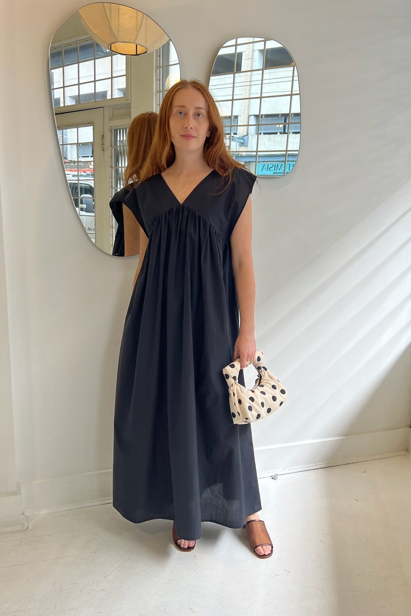 Cable Dress in Assortment | Organic cotton poplin | en