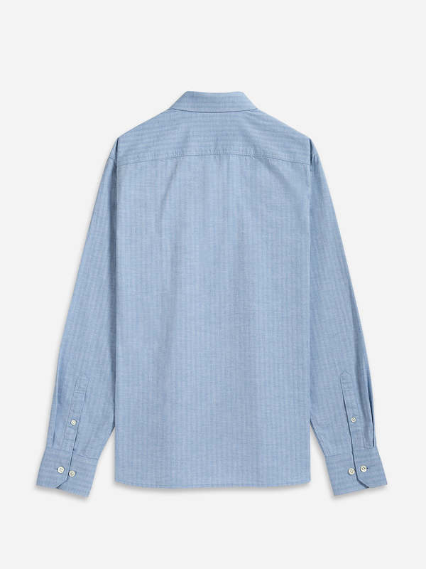 O.N.S Adrian Herringbone Shirt - Lt Blue | Garmentory O.N.S Adrian Herringbone Shirt - Lt Blue | Garmentory