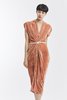 Miranda Bennett Knot Dress - Thumbnail 146