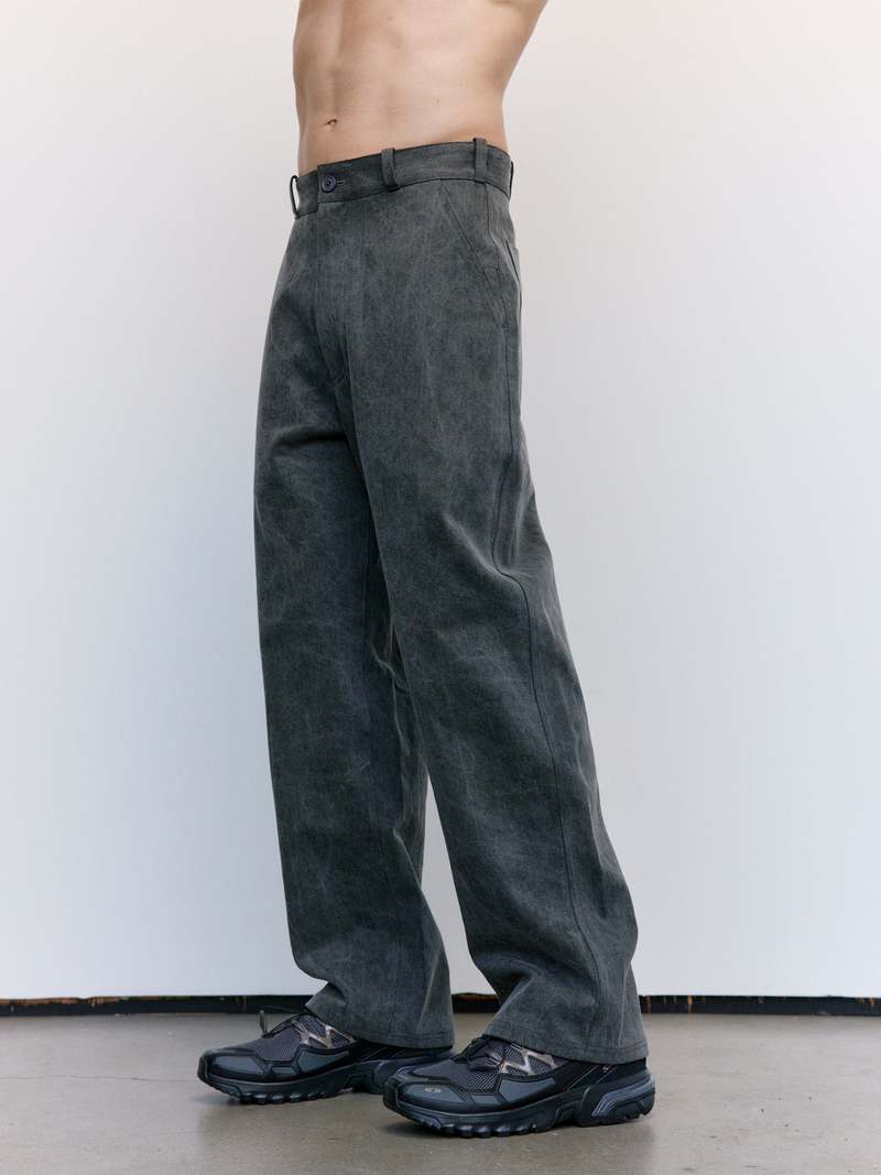 MAN-TLE R18J6 Sumi Organic Denim Jebok Pants | Garmentory
