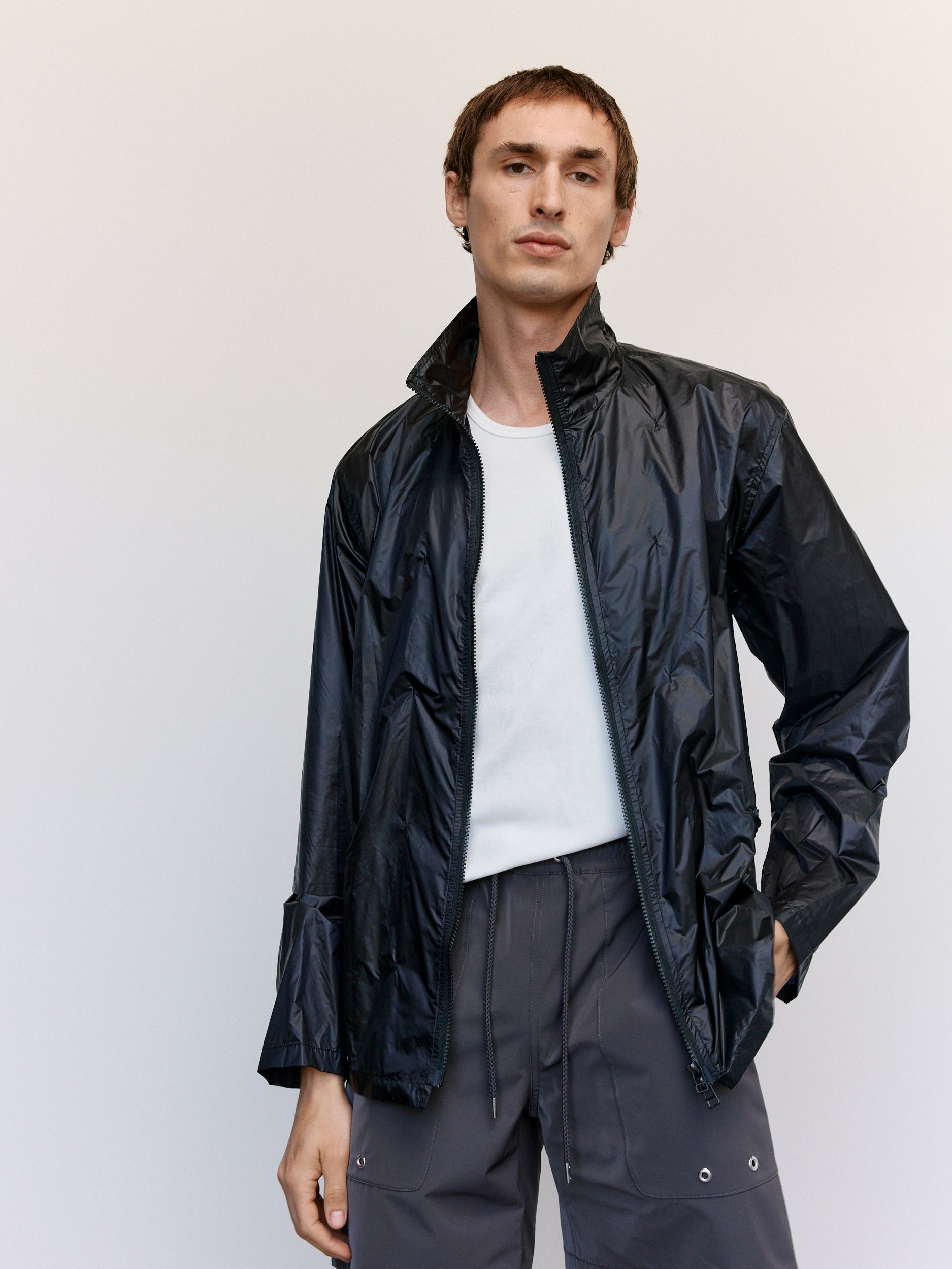 MAN-TLE R18N3 Track Jacket - Black | Garmentory