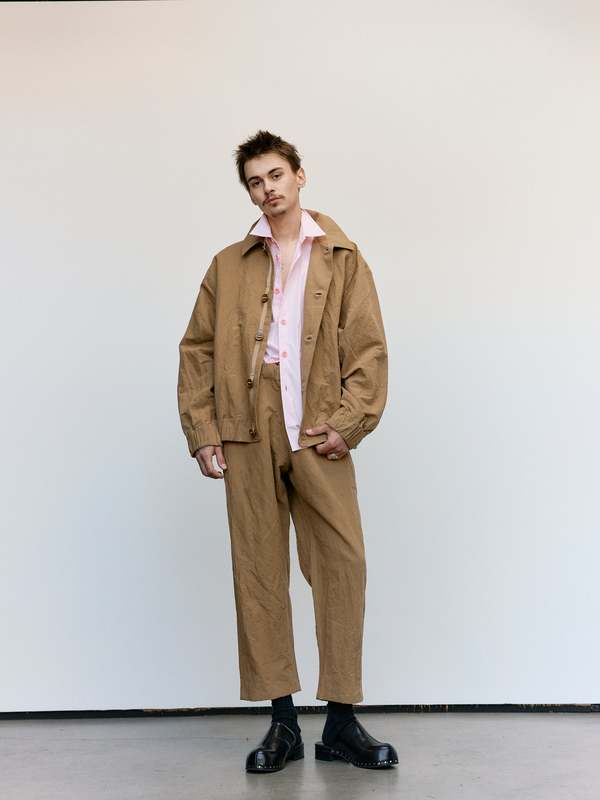 MAN-TLE GUM SHIRT BLOUSON S マントル ブルゾン MAN-TLE R18S3 