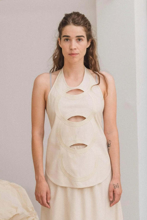 Baserange Chain Apron Top - Undyed | Garmentory