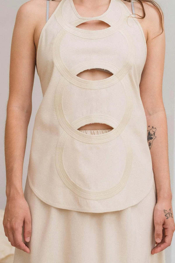 Baserange Chain Apron Top - Undyed | Garmentory