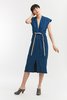 Miranda Bennett Knot Dress - Thumbnail 60