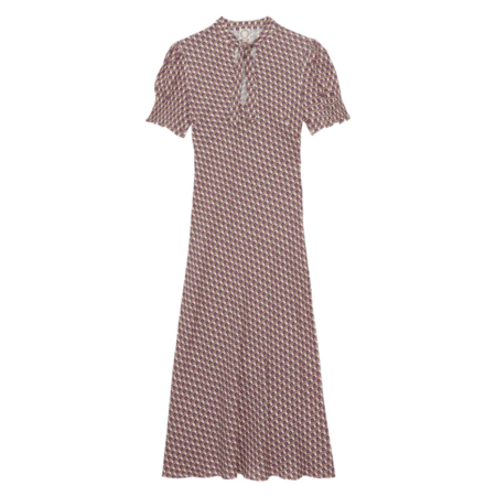 Ines de la Fressange Romane Dress - Red Stripe | Garmentory