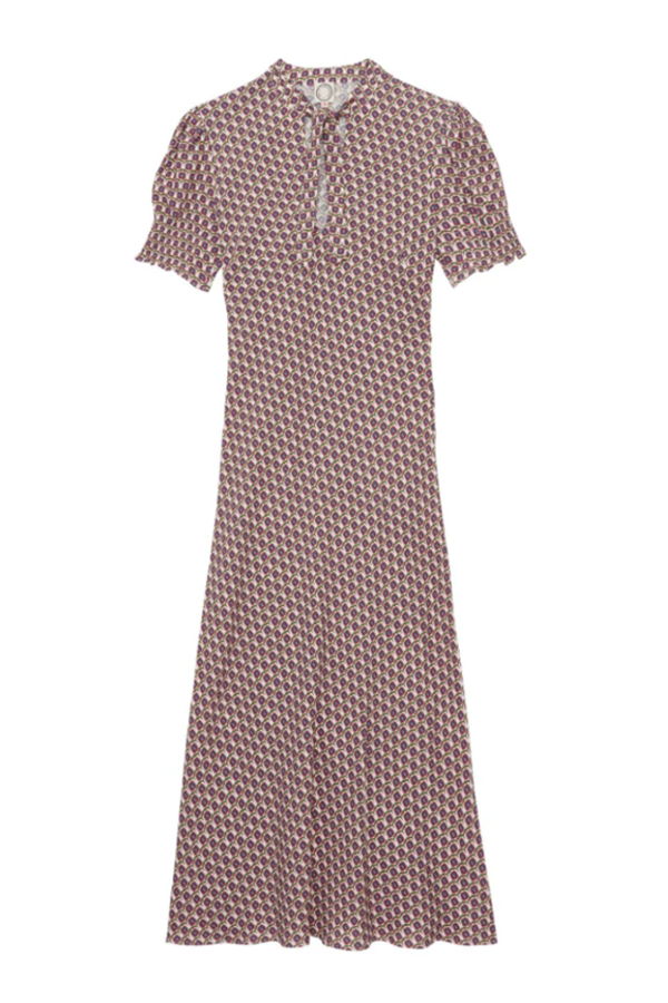 Ines de la Fressange Cerise Dress - Oakleaf Multicolor