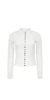 Sandy Liang Fiction Cardigan - White - Thumbnail 4