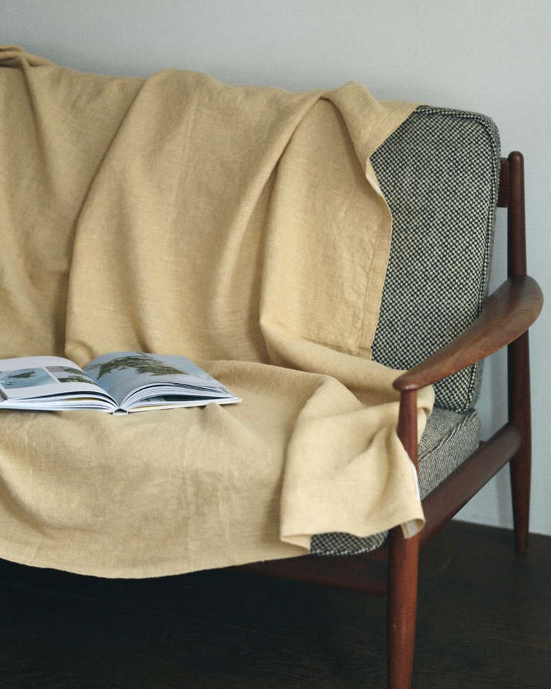 Linen Blanket - Thumbnail 4