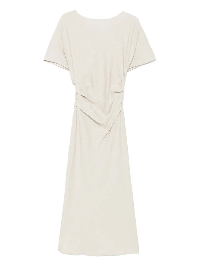 Staud Amelie Linen Dress - Natural | Garmentory