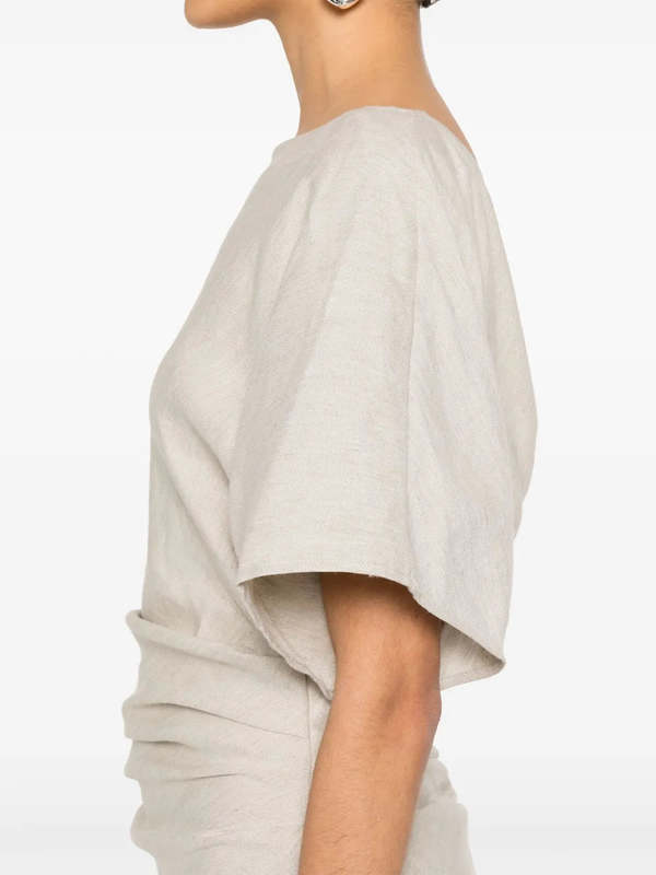 Staud Amelie Linen Dress - Natural | Garmentory Staud Amelie Linen Dress - Natural | Garmentory