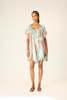 Natalie Martin Marina Dress - Coral Wave Turquoise - Thumbnail 1