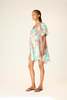 Natalie Martin Marina Dress - Coral Wave Turquoise - Thumbnail 3