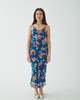 TWIN Burnout Bias Slipdress - Blue - Thumbnail 1
