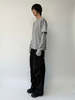 SAN263-1 Dyed Long Sleeve - Earth Gray - Thumbnail 4