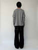 SAN263-1 Dyed Long Sleeve - Earth Gray - Thumbnail 6