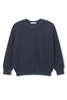 Perfect White Tee Ziggy Inside Out Sweatshirt - Navy Blue - Thumbnail 2