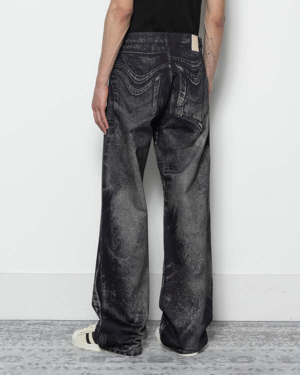 CAMPERLAB Distorted Denim Jeans - Black/Grey | Garmentory