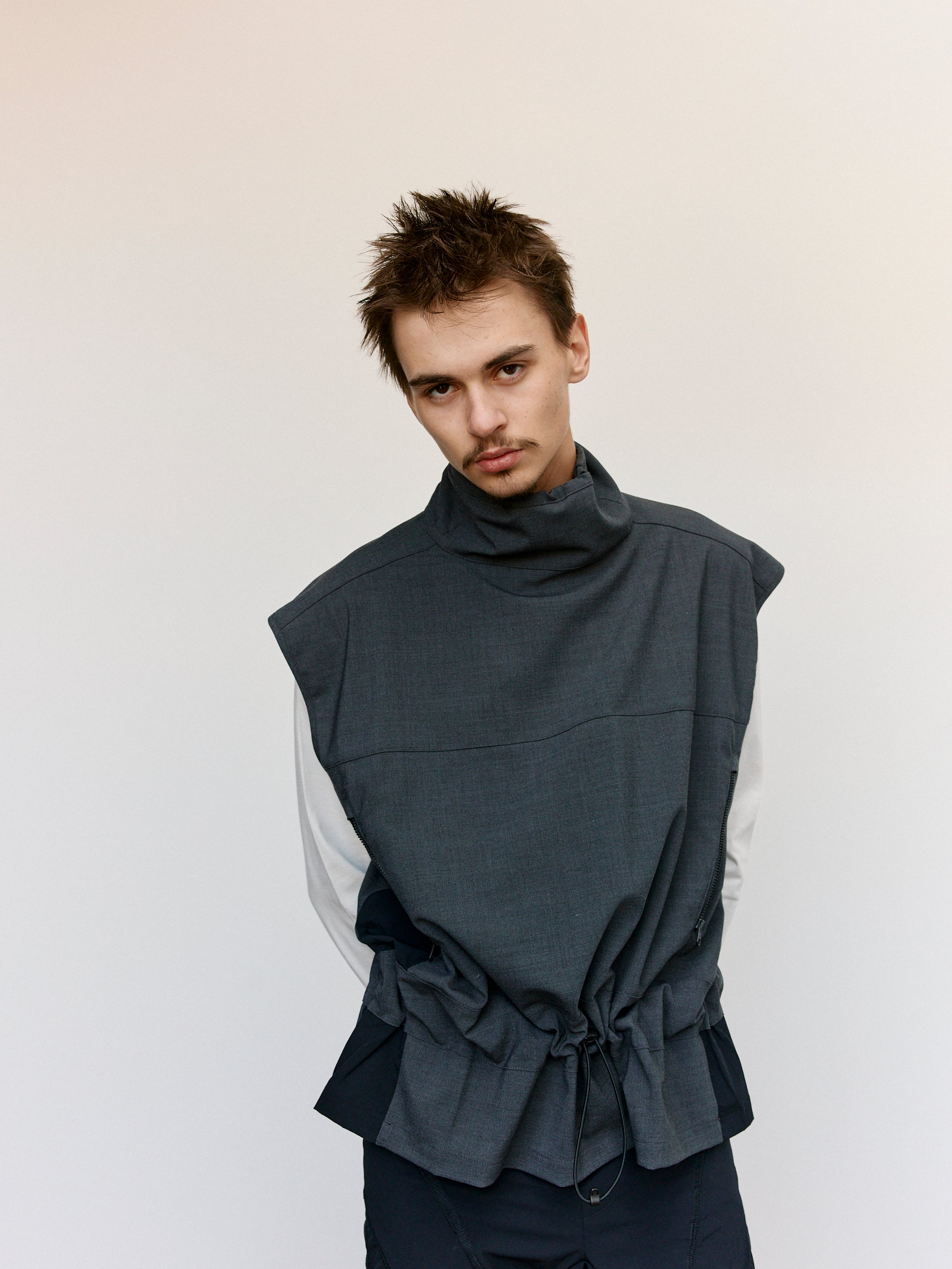 gr10k ベスト GR10K グレー ベスト