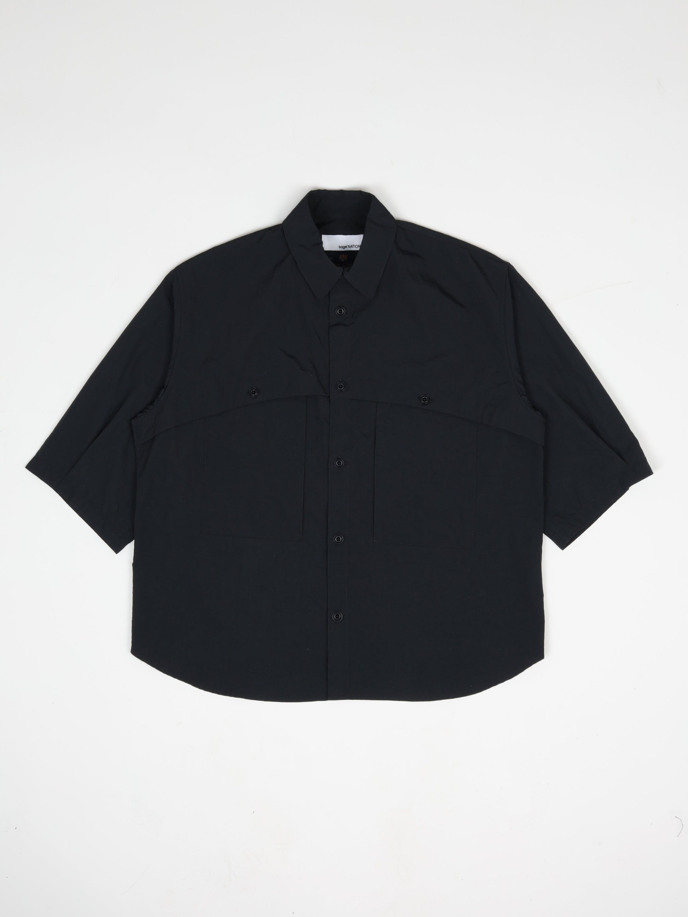 トップス sageNATION Martial Shirt SS Sage Nation Martial Short Sleeve Shirt - Dark Navy | Garmentory