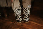KIDS Donsje Kapi Exclusive Booties - Dalmatian - Thumbnail 2