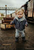 KIDS Donsje Luca Trousers - Foggy Blue - Thumbnail 2