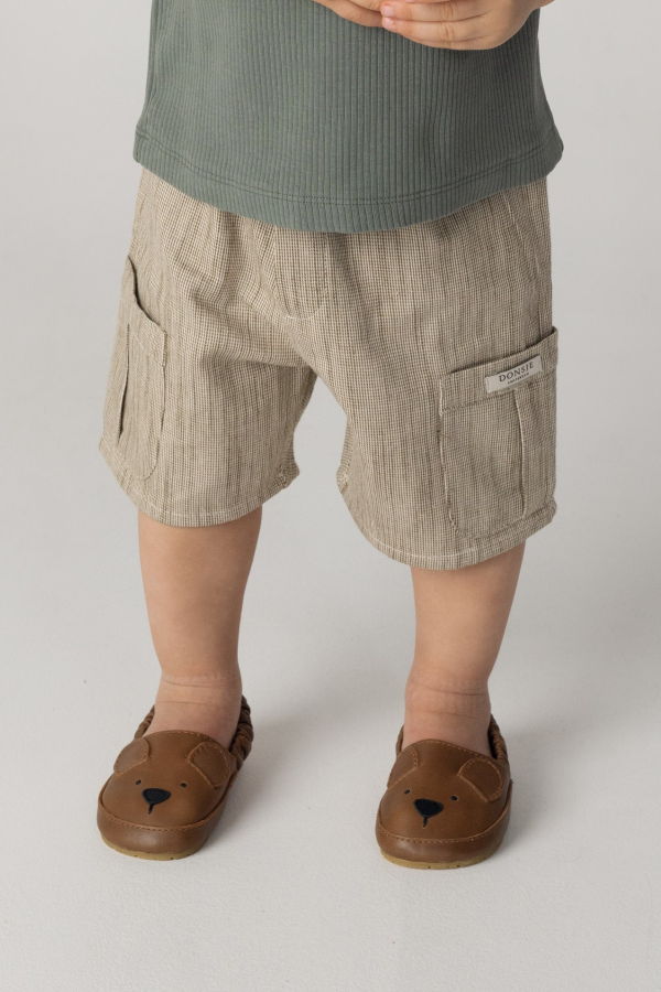 Donsje Aleid Shorts - Sesame/White Striped