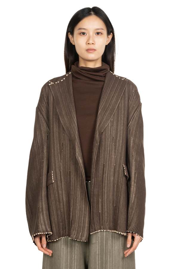 Boboutic Over Jacket - Brown | Garmentory Boboutic Over Jacket - Brown | Garmentory