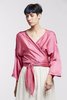 Miranda Bennett Wrap Top - Thumbnail 45