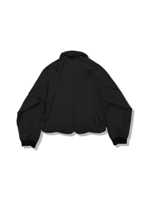 FFFPOSTALSERVICE Reia Hooded Parachute Jacket - Black | Garmentory