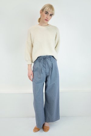 Micaela Greg Roll Rib Sweater Micaela Greg Roll Rib Sweater