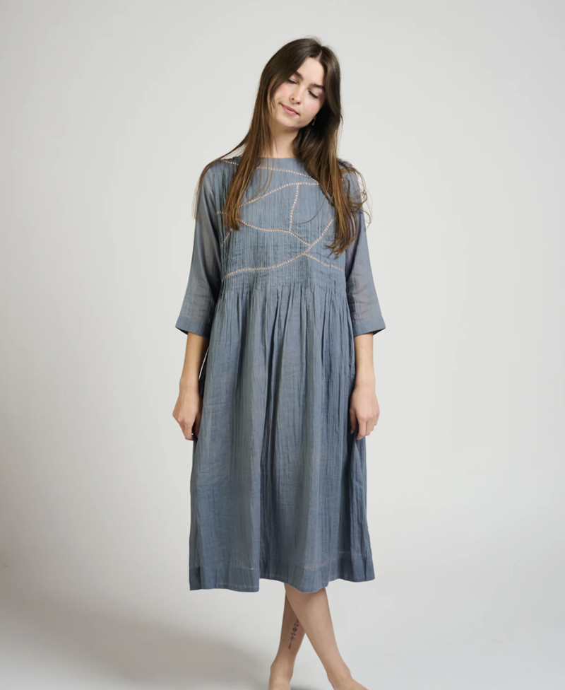 Mata Traders Alma Pintucked Dress