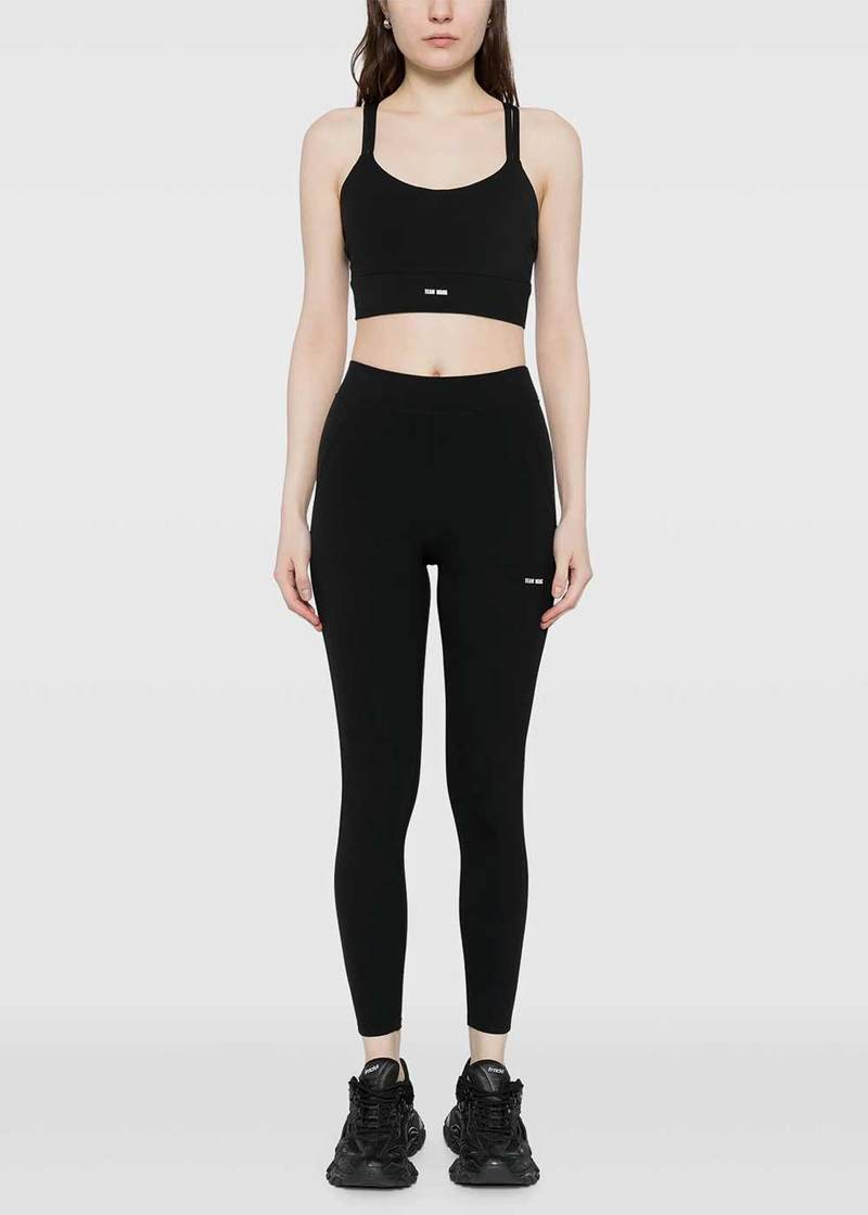 Team Wang The Original 1 Padded Sports Bra - Black Team Wang The Original 1 Padded Sports Bra - Black