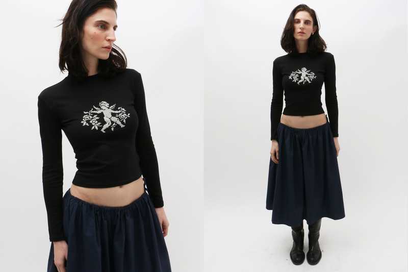 Yuhan Wang Angel Embroidered Top | Garmentory