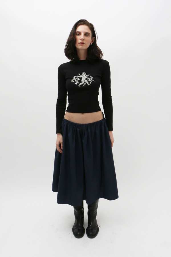 Yuhan Wang Angel Embroidered Top | Garmentory
