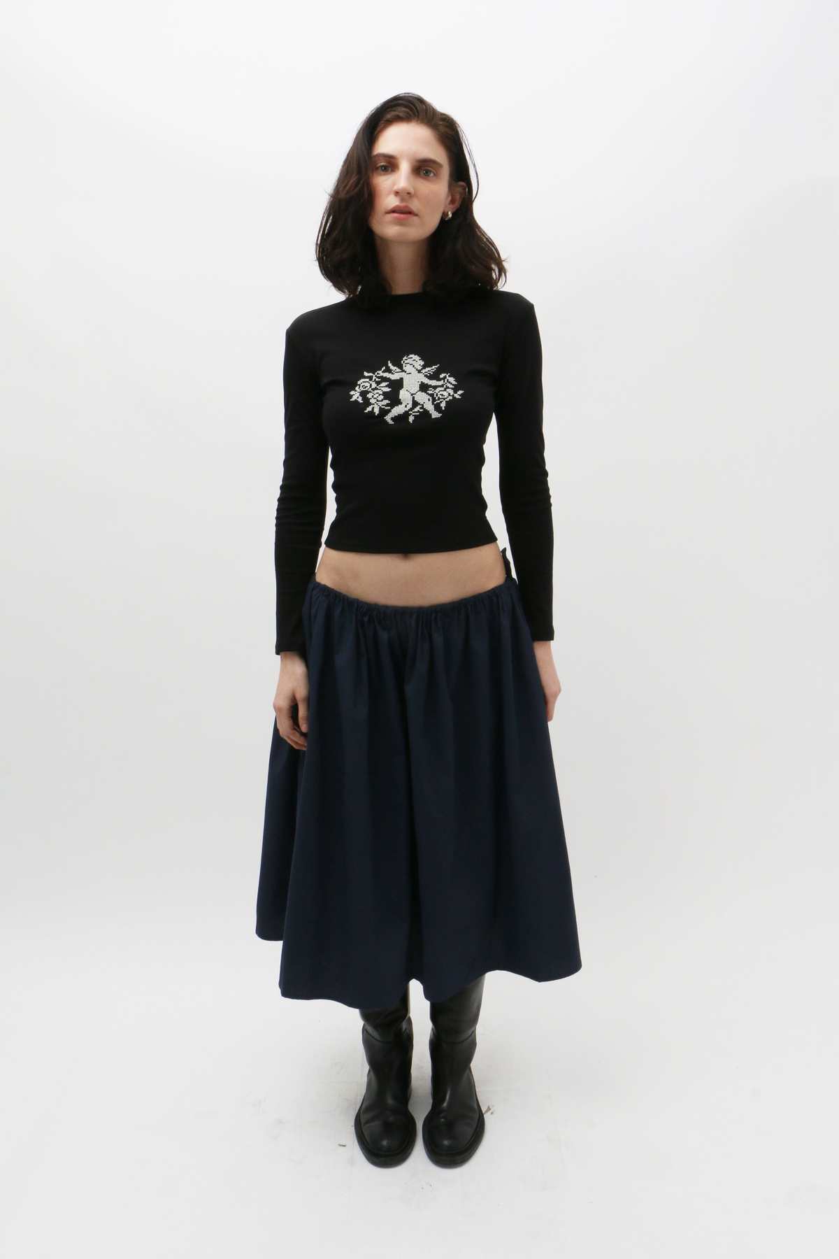 Yuhan Wang Angel Embroidered Top | Garmentory