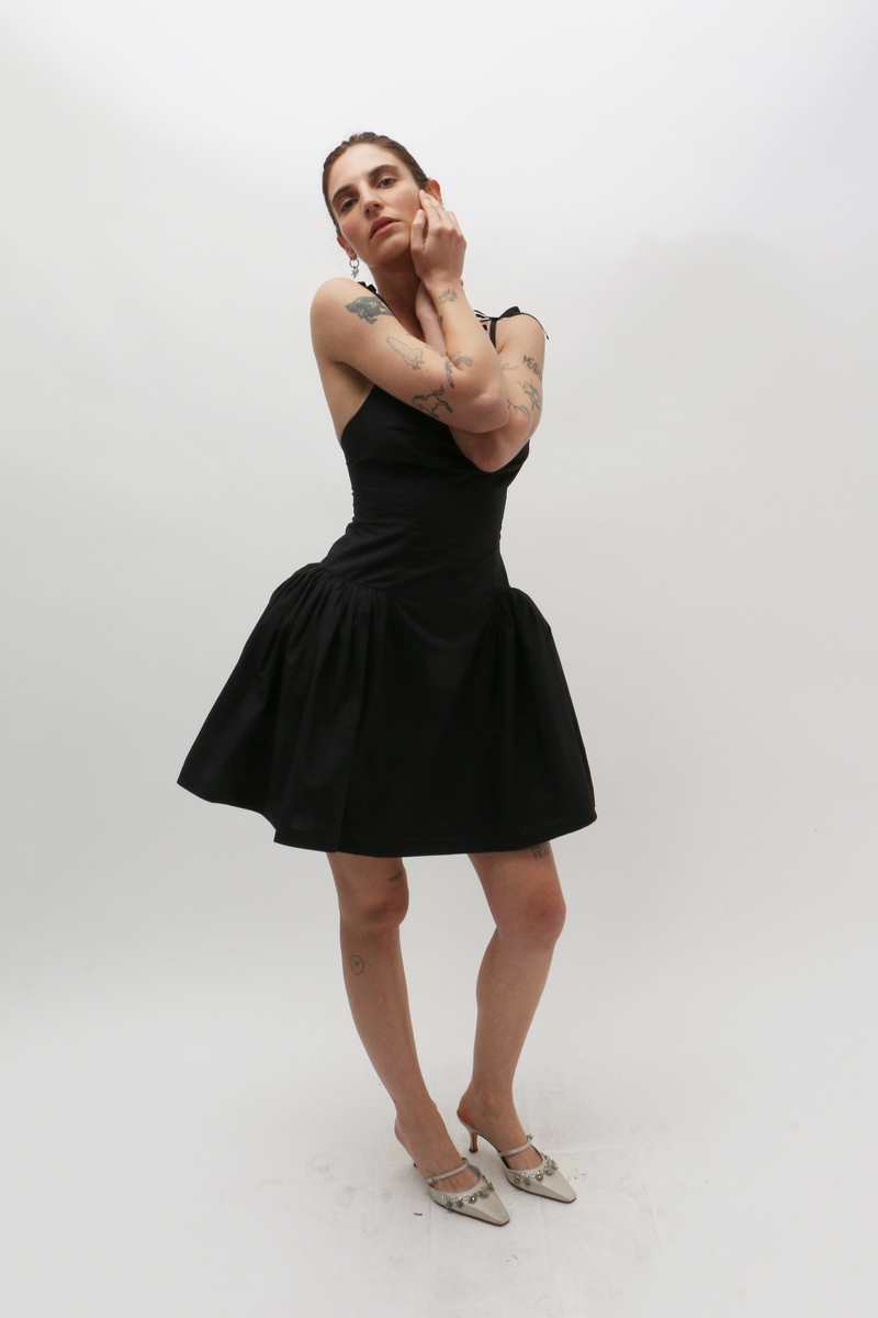 Yuhan Wang Bow Tied Hoop Dress | Garmentory