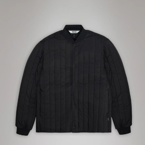 Rains Banja Liner Bomber - Black/Drift
