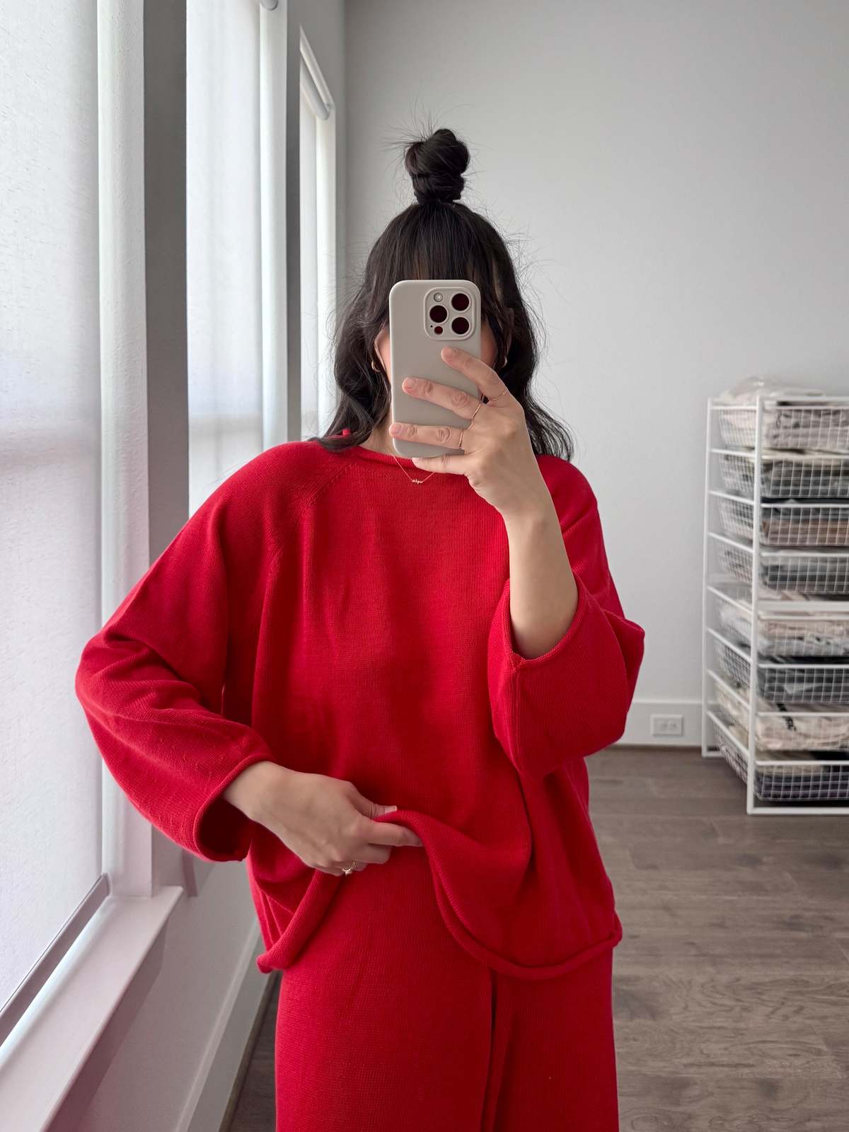 Sonderhaus Jeanie Top - Cherry Red - Image 1 of 15