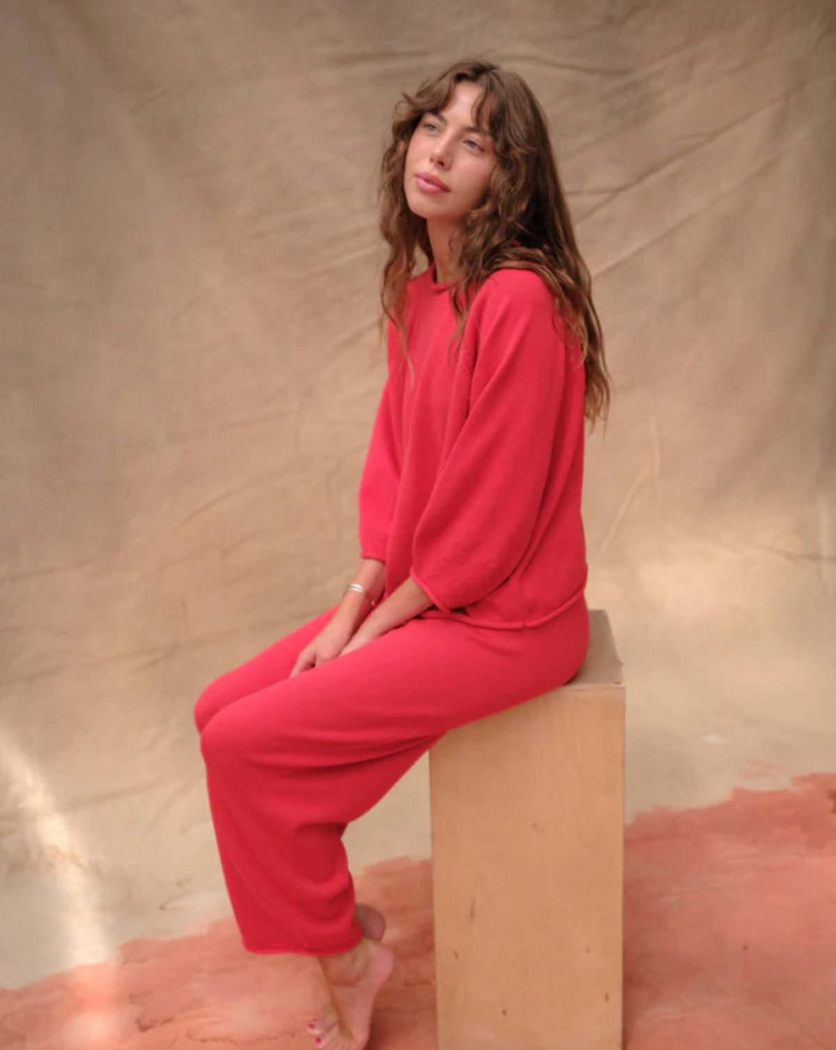 Sonderhaus Jeanie Top - Cherry Red - Image 9 of 15