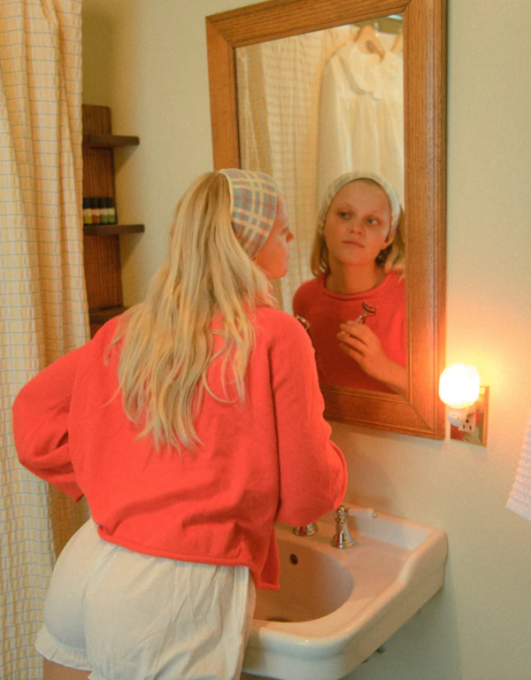 Sonderhaus Jeanie Top - Cherry Red