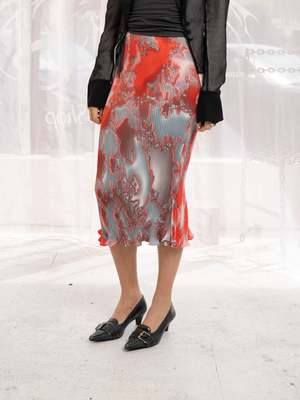 スカート JULIA HEUER/ MILLA SKIRT IN MAYU Julia Heuer Sumia Skirt Mayu – Beklina