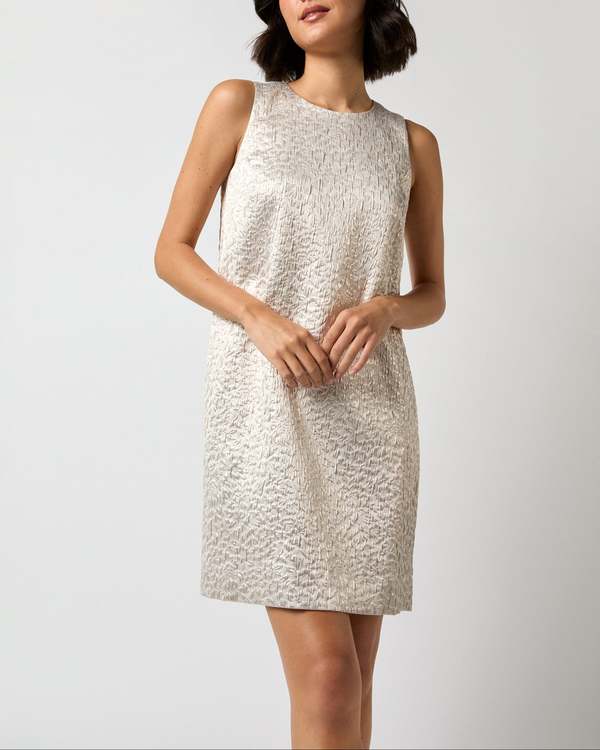 Ann Mashburn Susy Shift Dress - Platino | Garmentory