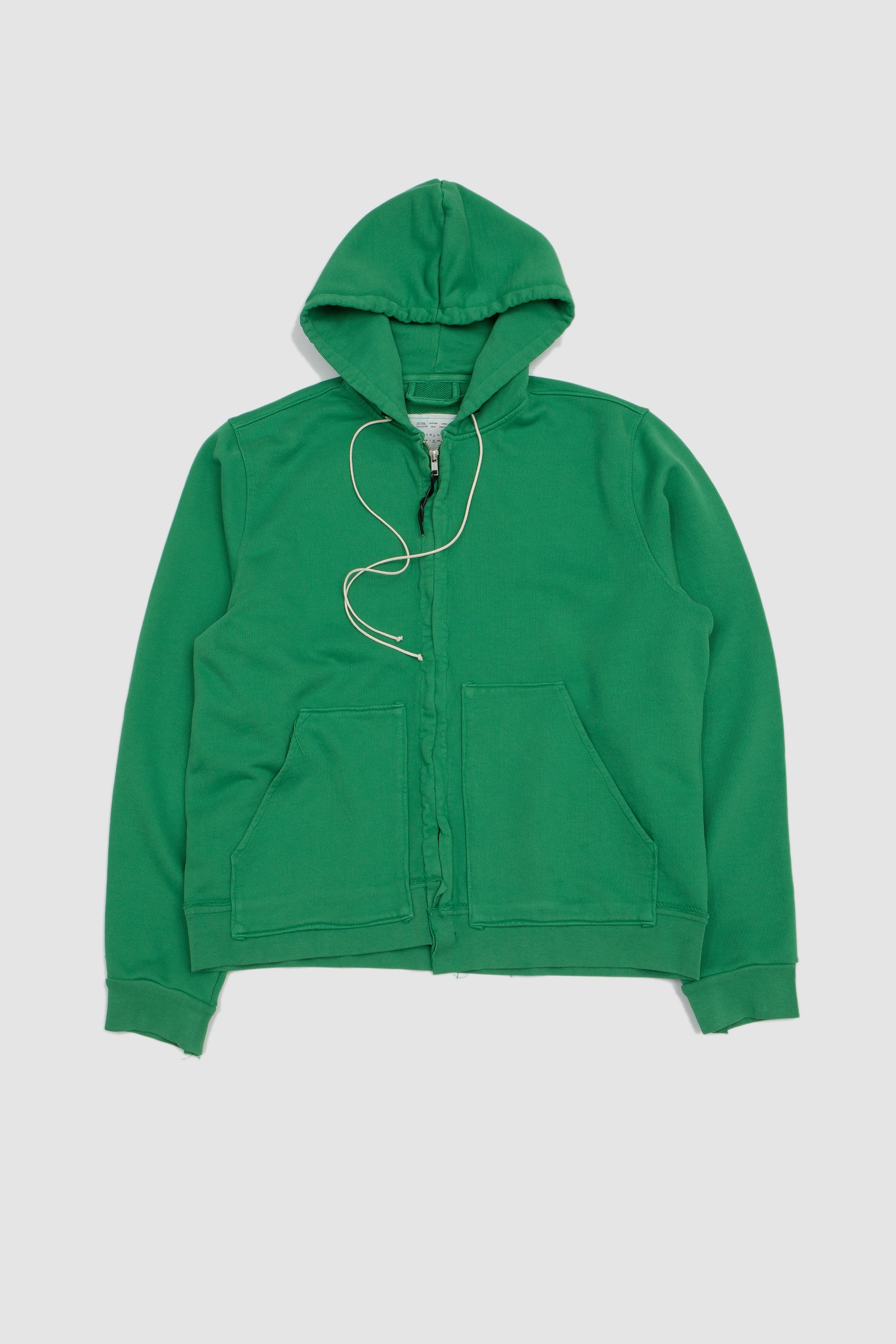 Camiel Fortgens Fitted Zip Hoodie - Green | Garmentory